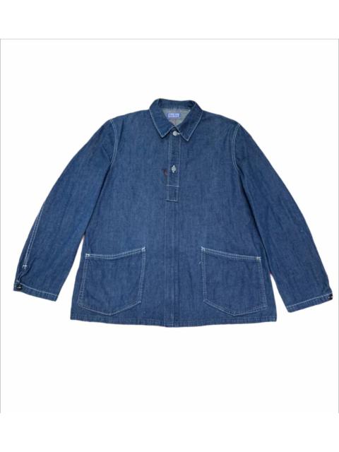 Other Designers Blue Blue Japan Indigo Dye Denim Worker Jacket