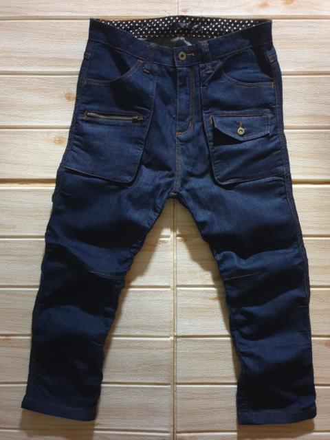 Archival Clothing - Browny Japanese brand blue colour Bushpant