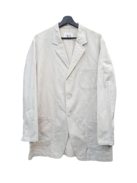 Yohji Yamamoto Y's Yohji Yamamoto Pin Stripe Light Coat Jacket