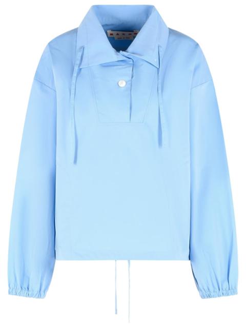 Marni Marni Cotton Shirt Light Blue Women