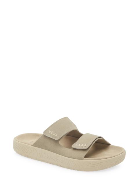 VEJA Veja Etna Suede Slide Sandal in Taupe Almond at Nordstrom