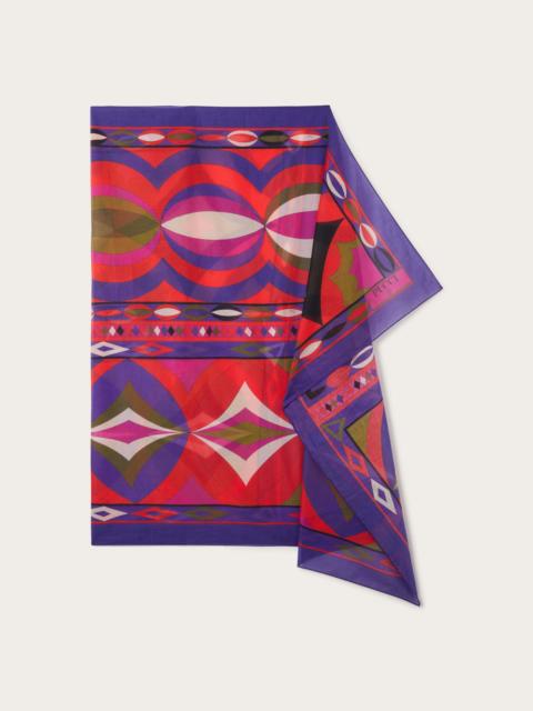PUCCI SARONG WITH COLLANE PRINT