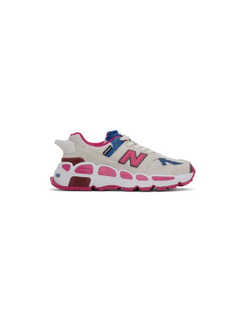 Pink & Gray Salehe Bembury Edition 574 Yurt Sneakers