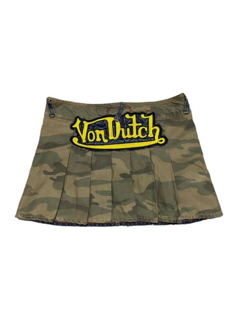 Other Designers Von Dutch Jeans Camo Mini Skirts