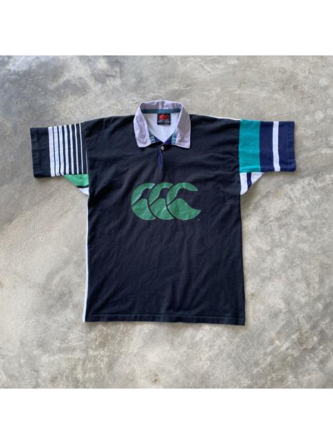 Other Designers Canterbury of New Zealand - CANTERBURY Uglies Big Logo Multicolor Rugby Polo
