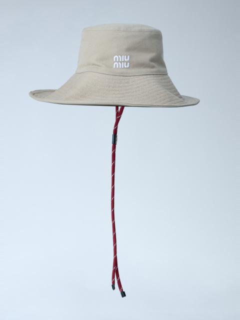 Miu Miu Denim Bucket Hat