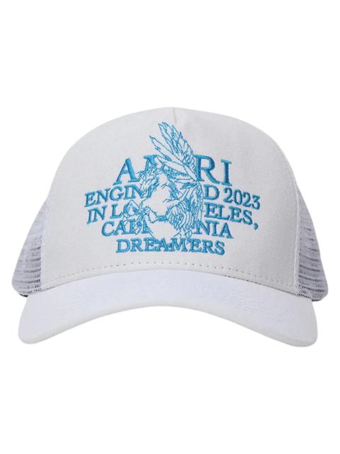 AMIRI AMIRI Pegasus Trucker Hat White