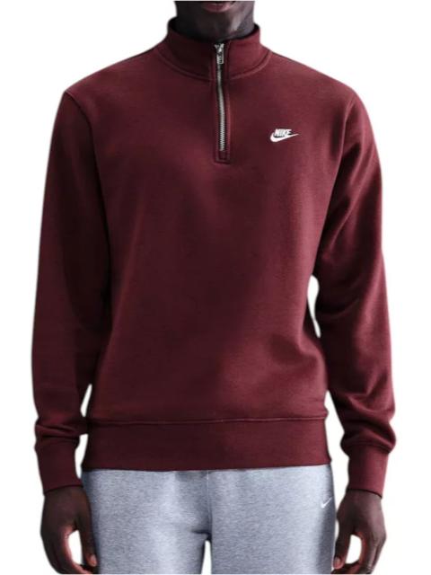 Nike Nike Men's Sportswear Club 1/2 Zip Fleece Sweatshirt
