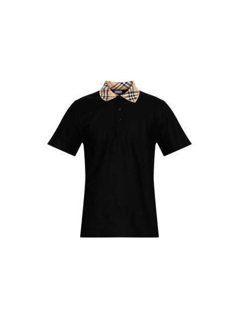 Burberry Burberry Evan Black Polo Shirt T-shirt New & Authentic (Men'