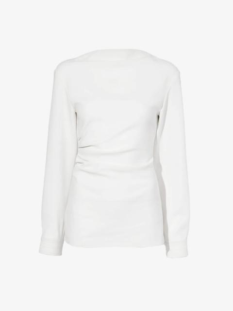 Proenza Schouler Alexis Top in Matte Viscose Crepe