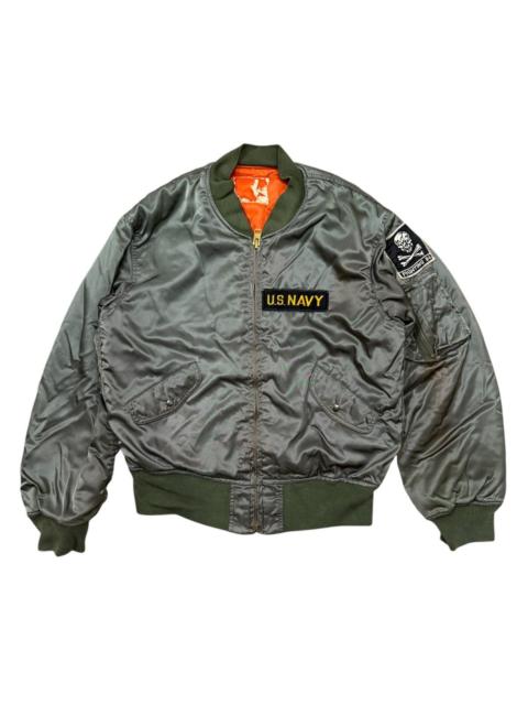 Other Designers Vintage U.S.Navy Fighting 84 Bomber Jacket