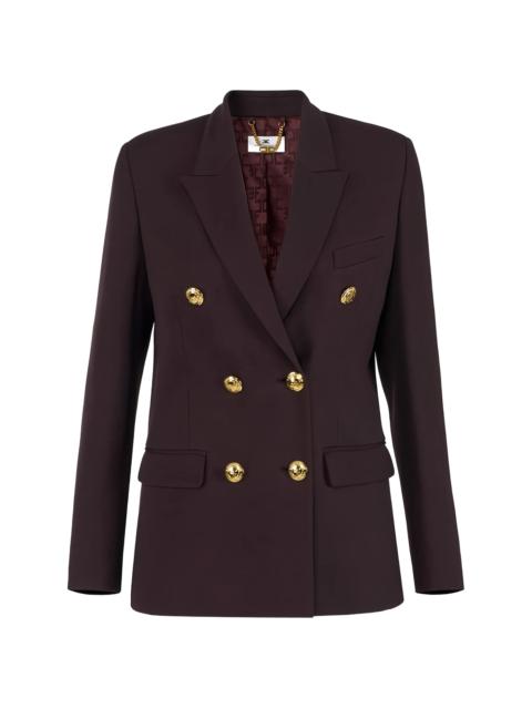ELISABETTA FRANCHI Elisabetta Franchi Double-breasted Button Blazer