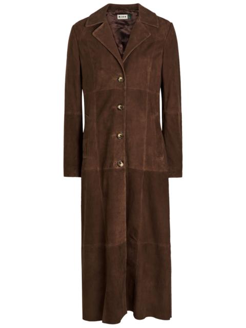RIXO Rixo Astrea Suede Coat