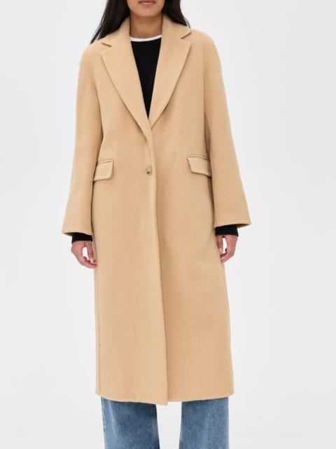 Vince Single Breasted Classic Coat