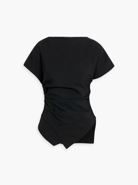RÓHE Ruched crepe top