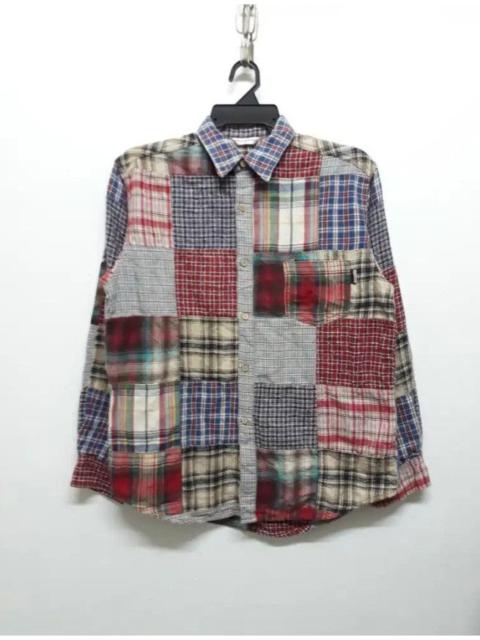 Archival Clothing - Person's patchwork multicolor Japanese Shirt