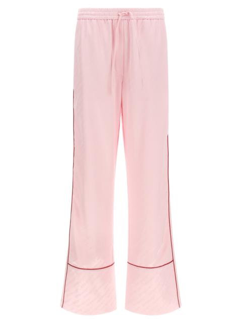 Off-White Off-White Women 'Jacquard Satin Pajama' Pants