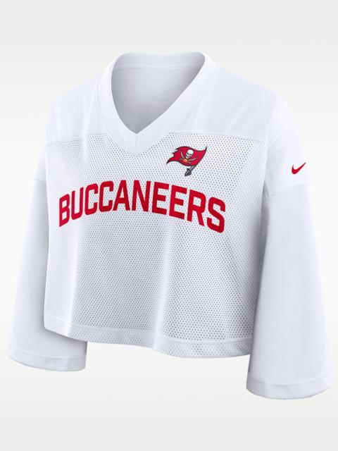 Nike Tampa Bay Buccaneers Wide Receiver Jersey Fashion Women's Nike Dri-FIT NFL Cropped Top