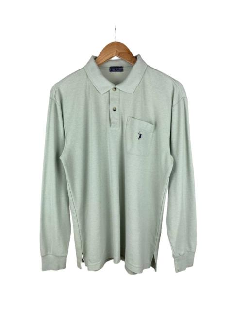 Other Designers Vintage Polo Spirit Single Pocket Logo L/S Polo Shirt
