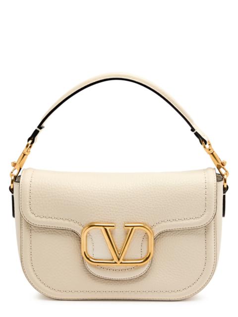 Valentino Garavani Alltime VLogo Grained Leather Shoulder bag