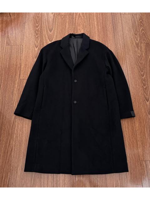 N.Hoolywood N.HOOLYWOOD 22FW Wool-Blend Melton Coat — 22AW Longline Casual Jacket