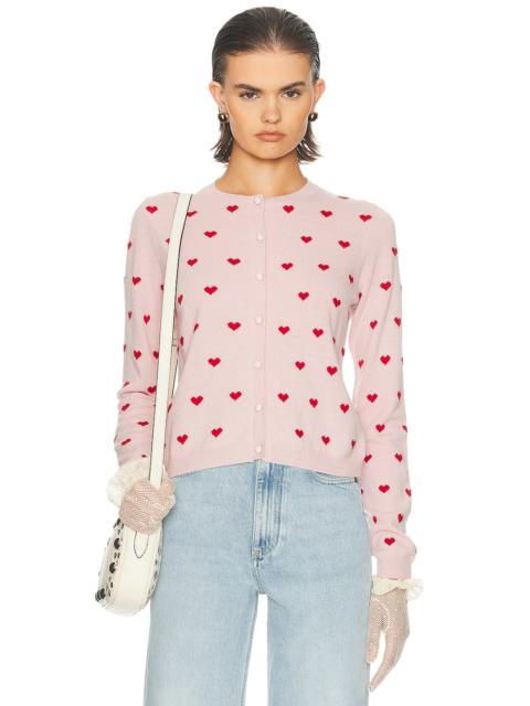 Valentino Hearts Cardigan