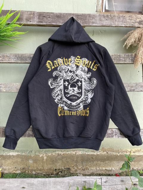Other Designers Skulls - Defective Struct Mastermind Inspired Skull Punk Logo Hoodie