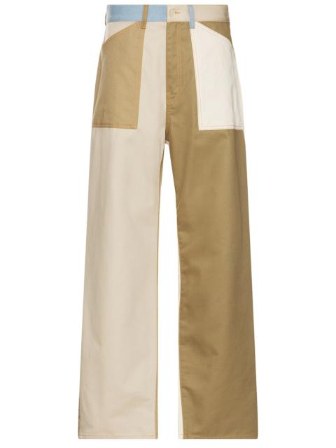 Givenchy Relaxed Fit Patchwork Denim Pants