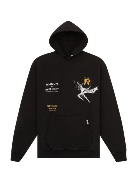 REPRESENT Icarus Hoodie "Jet Black"
