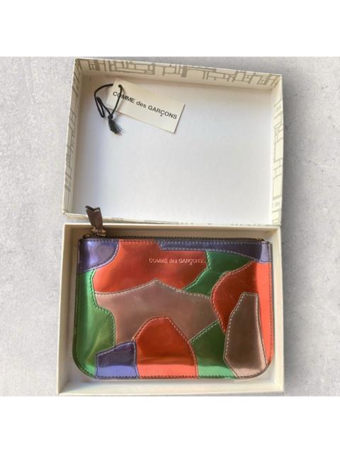 Comme Des Garçons Fall13 Metallic Metal Patchwork Wallet