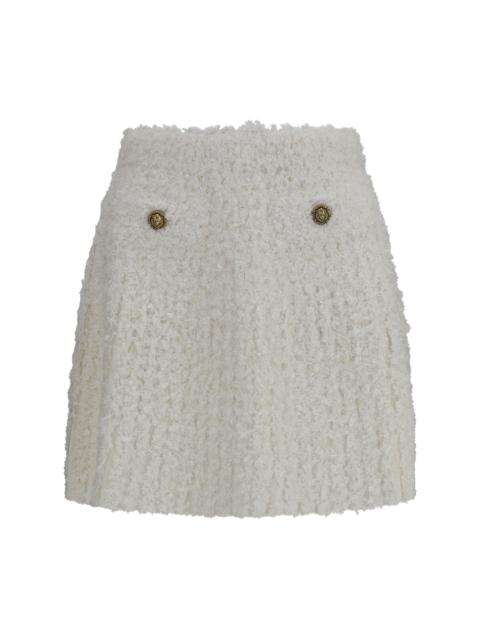 Balmain Balmain Women 2 Pkts Light Knit Tweed Skirt