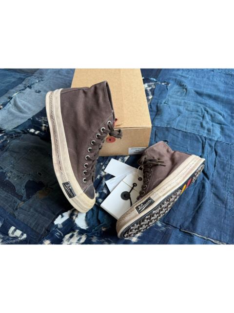 visvim VISVIM 25AW ICT SKAGWAY HI (N.D.) Naturally Dyed Distressed High-Top Sneakers