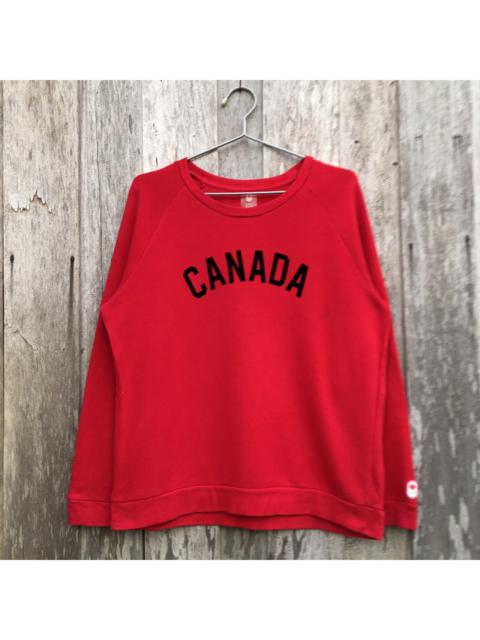 Other Designers Canada - Hudson’s Bay Olympic Canada Spell Out Sweatshirt Big Logo
