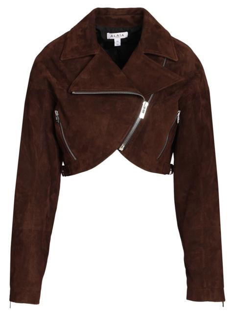 Alaïa Alaïa Women Cropped Biker Jacket