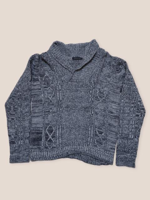 Other Designers If Six Was Nine - Gostar De Fuga Shawl Collar Knitwear