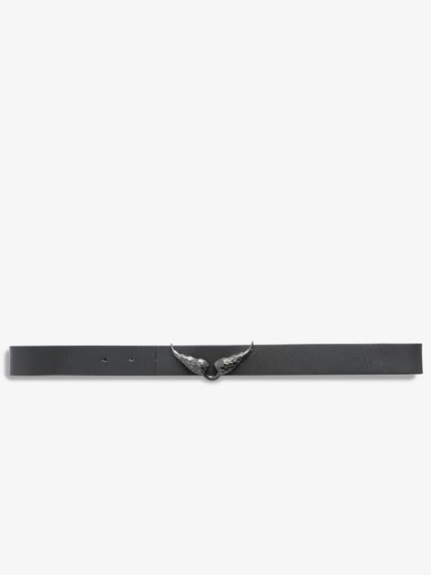 Zadig & Voltaire Rock Reversible Vintage Belt
