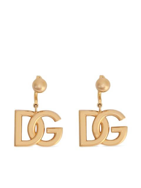 Dolce & Gabbana Dolce & Gabbana DG-logo Drop Earrings