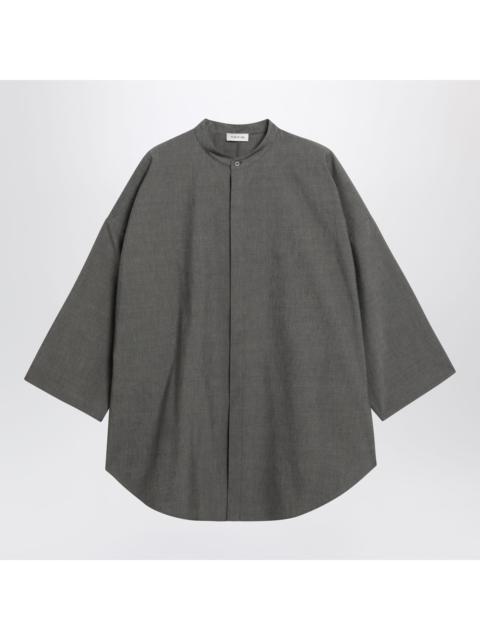 Fear of God Fear Of God Relaxed Mandarin Shirt In Wool Blend Men