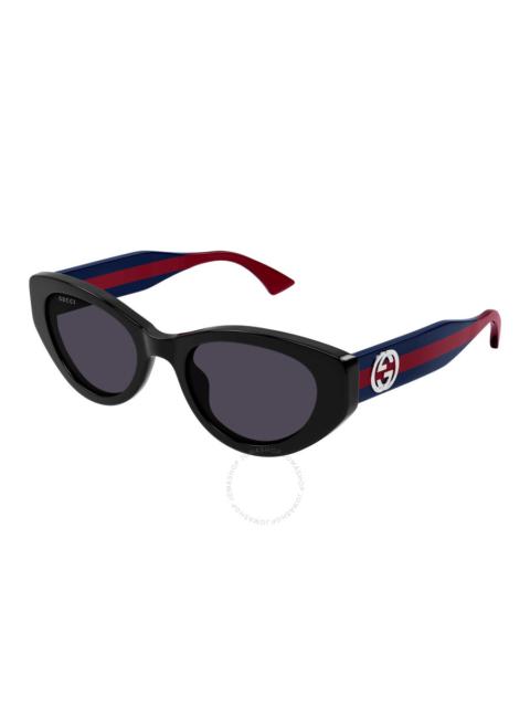 Gucci Violet Cat Eye Ladies Sunglasses GG1862S 004 52