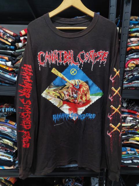 Other Designers Vintage - Cannibal Corpse Hammer Smashed Face Tour Longsleeve