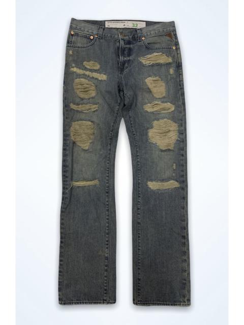 Other Designers Rare LRG Distressed Denim
