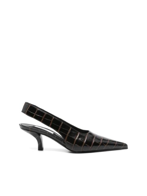 70mm crocodile-effect pumps