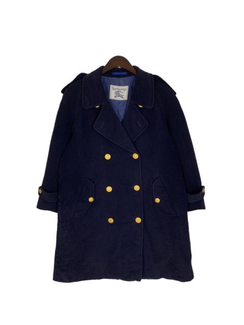 Other Designers Vintage Burberry Peacoat Wool Coat