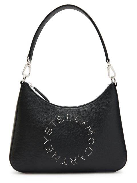 Stella McCartney Stella Mccartney Studded-logo Faux Leather Shoulder bag