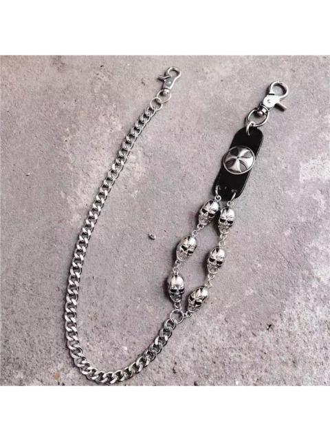 Other Designers Japanese Brand - Motorcycle KeyChain Jean Biker Belt Skull Chain Charms