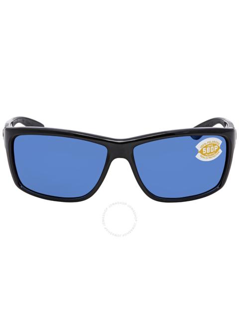 Costa Del Mar - Costa Del Mar Mag Bay Blue Mirror Polarized Polycarbonate Men's Sunglasses AA 11 OBMP 63