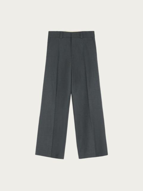 Lemaire Straight Tailored Pants - Dark Grey