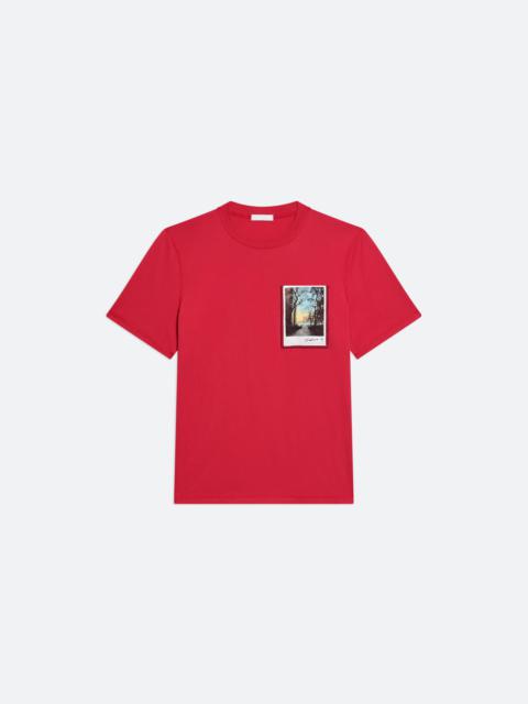 Helmut Lang POSTCARD TEE: RIVER