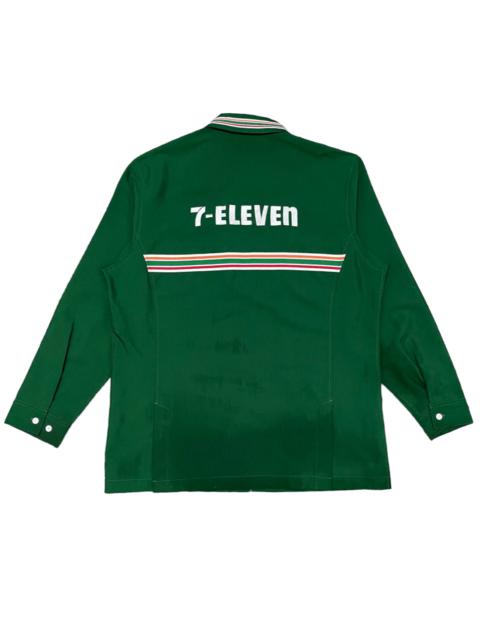 Workers - Vintage 90s 7 Eleven Work Jacket Embroidery