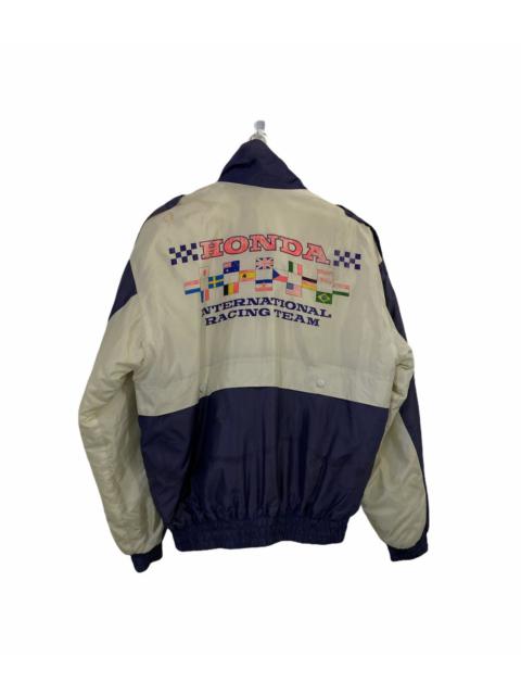 Other Designers Rare VTG Honda Jacket International Racing Team Motorsport
